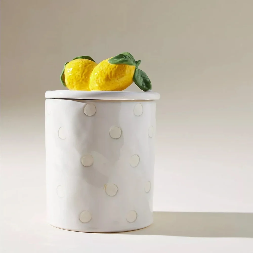 Anthropologie Brand NEW, Fruta Canisters Set of 3
